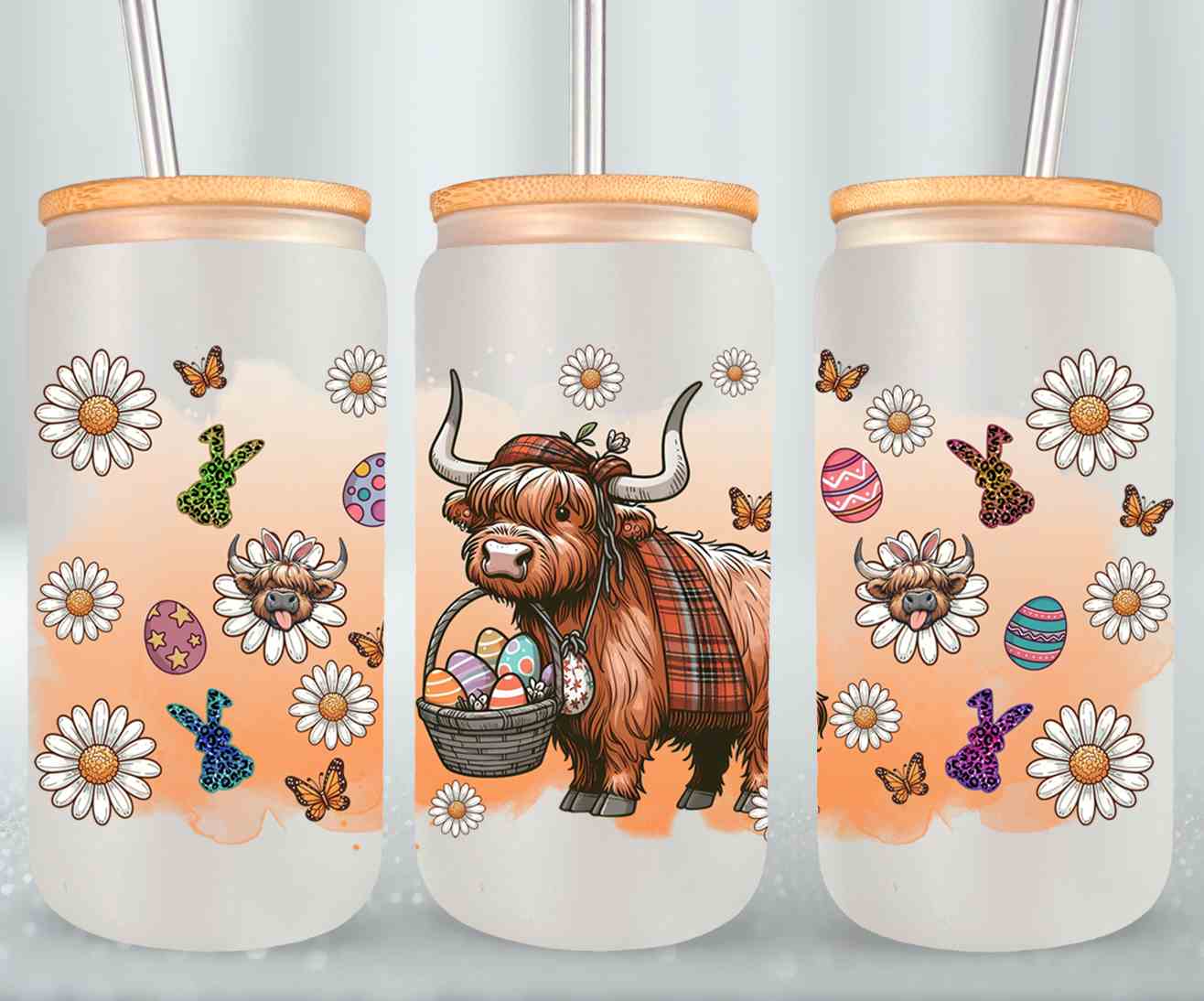 Highland Cow Easter-10382
